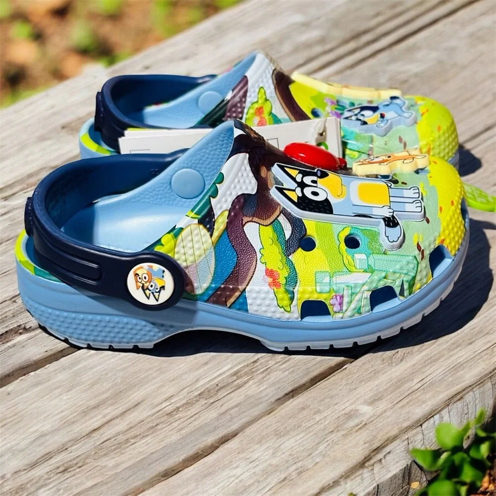 Crocs Bluey Toddler Clogs Slip-On Shoes NEW